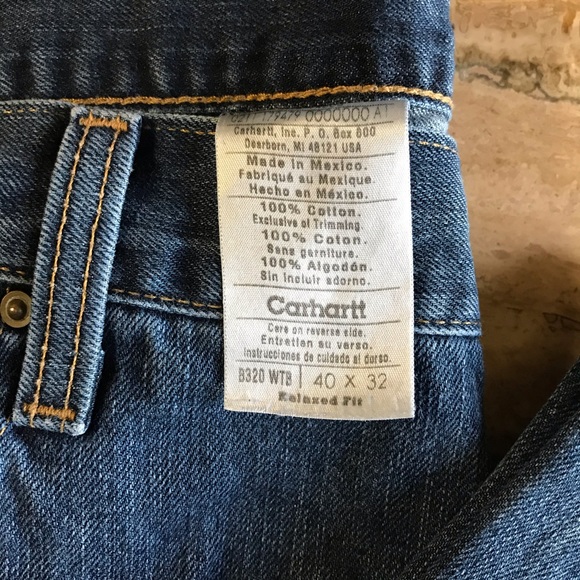 Men’s Carhartt Pants 40 x 32 Relaxed Straight - Picture 7 of 9